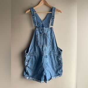 Old Navy Women Denim Blue Romper Size XL